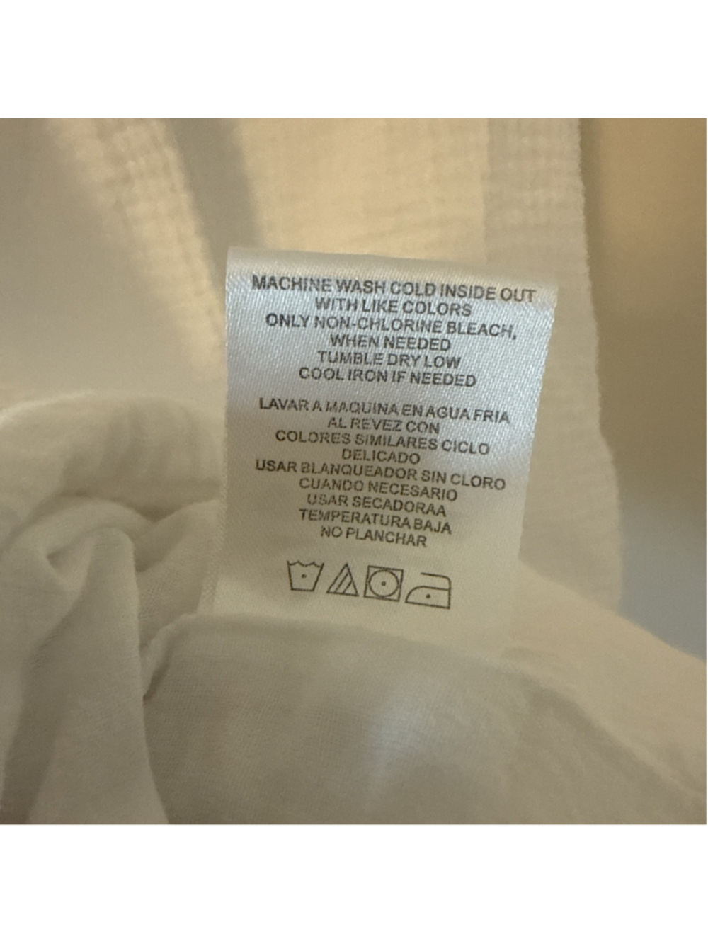 Copper Key Girls White 100% Cotton Dress Size Large Pockets Summer Beach - Picture 6 of 7
